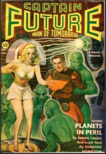 Captain future magazine - captain,