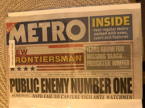 Watchmen metro promo hot - ,