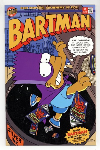 Bartman quasi nuovo - bartman, 9.2