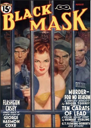 The black mask - black, magazine