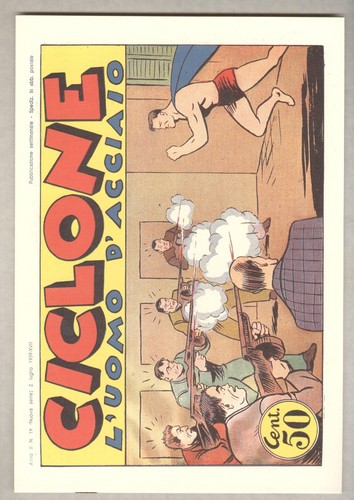 Ciclone uomo acciaio - ciclone, l’uomo