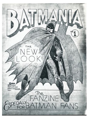 Batmania fanzine magazine - batmania,