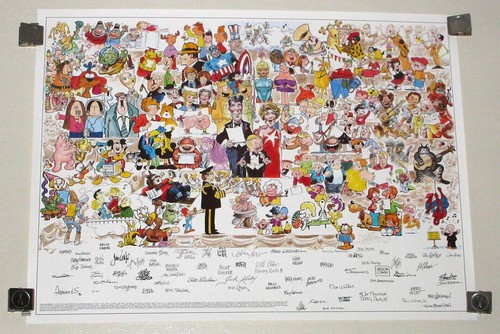 Poster 172 personaggi dei