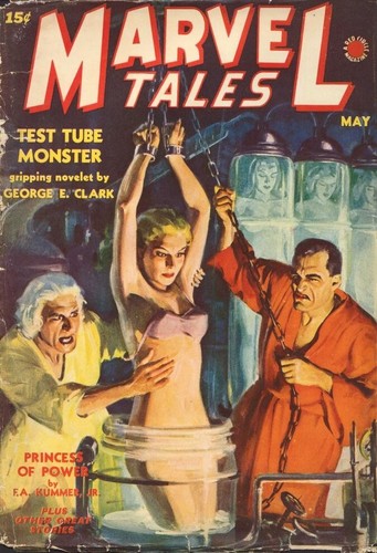 Marvel science stories - science,
