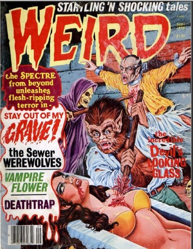 Weird magazine unique issue - magazine,