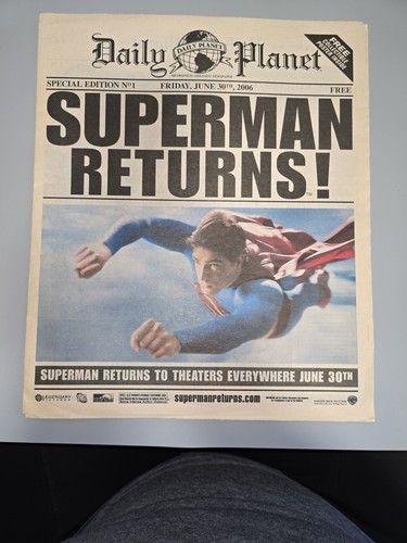 Superman returns daily planet - superman,